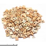 M-Aimee 600 SCRABBLE TILES NEW Scrabble Letters Pendants Crafts Spelling Pieces  B01N1TE6BX